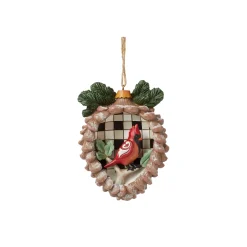Online Enesco Gift Highland Glen Pinecone Orn