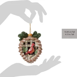 Online Enesco Gift Highland Glen Pinecone Orn