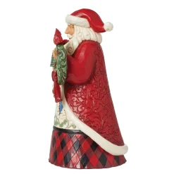 New Enesco Gift Highland Glen Santa Bird Fig
