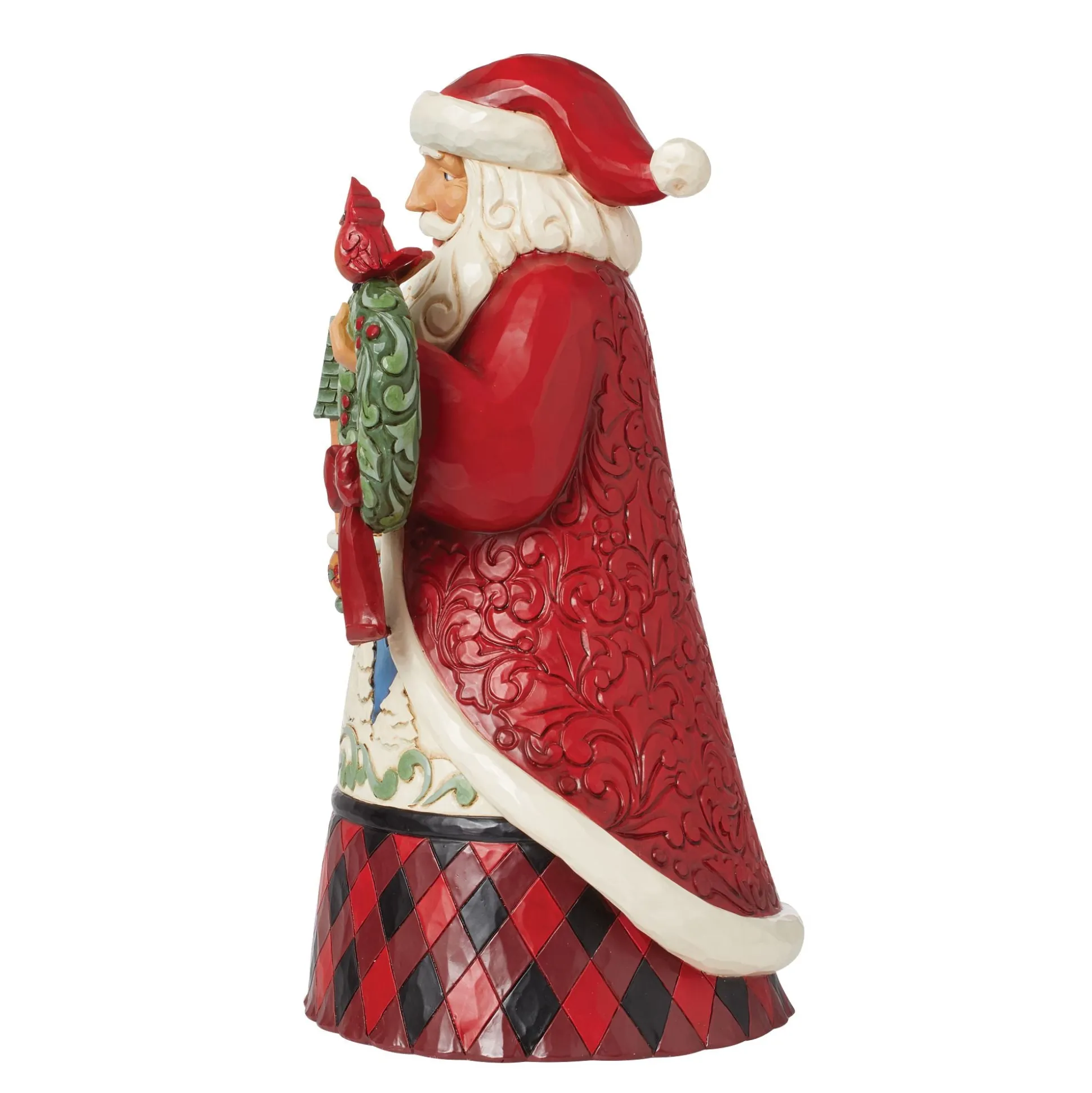 New Enesco Gift Highland Glen Santa Bird Fig