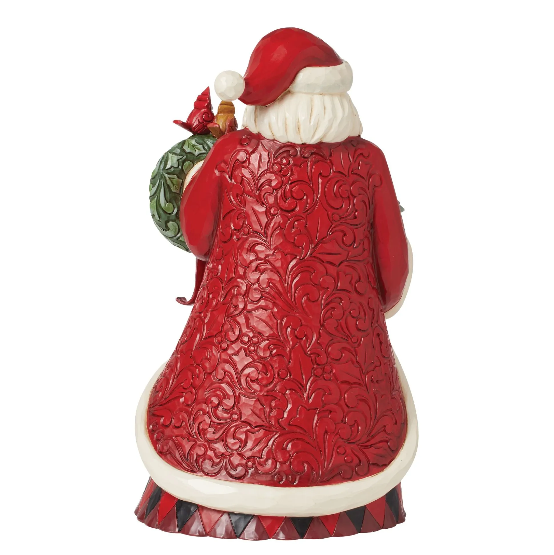 New Enesco Gift Highland Glen Santa Bird Fig