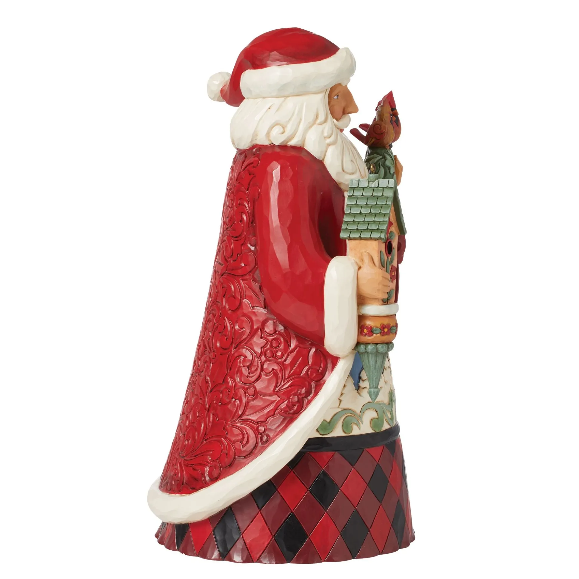New Enesco Gift Highland Glen Santa Bird Fig