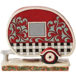 Clearance Enesco Gift Highland Glen Santa Camper