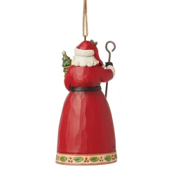 Best Sale Enesco Gift Highland Glen Santa Staff Orn