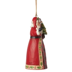 Best Sale Enesco Gift Highland Glen Santa Staff Orn