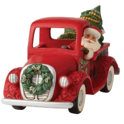 Cheap Enesco Gift Highland Glen Santa Truck Fig