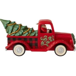 Cheap Enesco Gift Highland Glen Santa Truck Fig