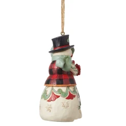 Fashion Enesco Gift Highland Glen Snwmn Mr&Mrs Orn