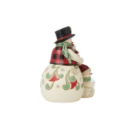 Cheap Enesco Gift Highlnd Gln Snowmen Family Fig