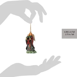Online Enesco Gift Holiday Manor Angel Ornament