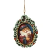 Outlet Enesco Gift Holiday Manor Santa Ornament
