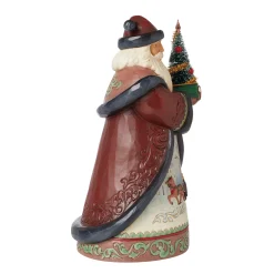 Clearance Enesco Gift Holiday Manor Santa Sled Fig