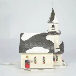 Hot Department 56 Holy Family Church, set of 2