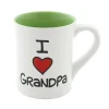 Fashion Enesco Gift I Heart Grandpa Mug