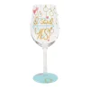 Flash Sale Enesco Gift I Said Yes Wine Glass