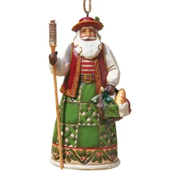 Hot Enesco Gift Italian Santa Ornament