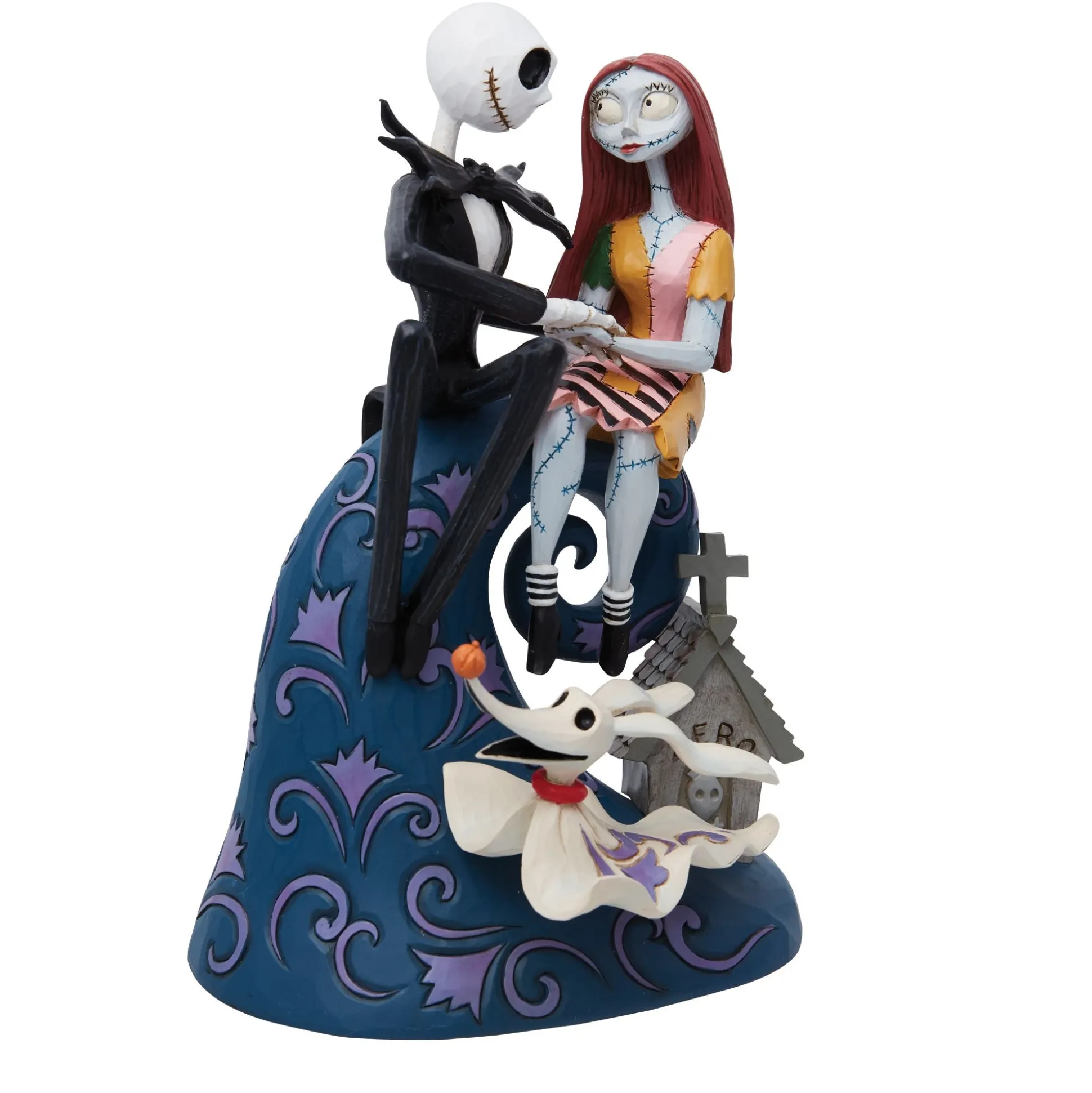 Best Sale Enesco Gift Jack, Sally & Zero on Hill