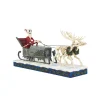 New Enesco Gift Jack Skeleton Sleigh