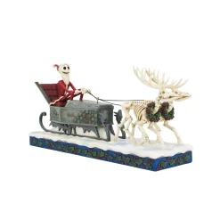 New Enesco Gift Jack Skeleton Sleigh
