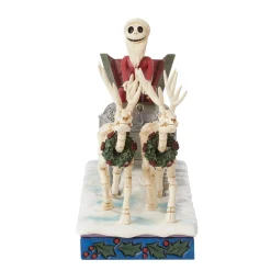 New Enesco Gift Jack Skeleton Sleigh