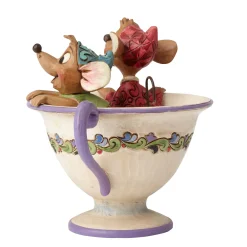 Fashion Enesco Gift Jaq and Gus in Tea Cup