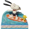 Hot Enesco Gift JSPEA Snoopy & Woodstock Surfi
