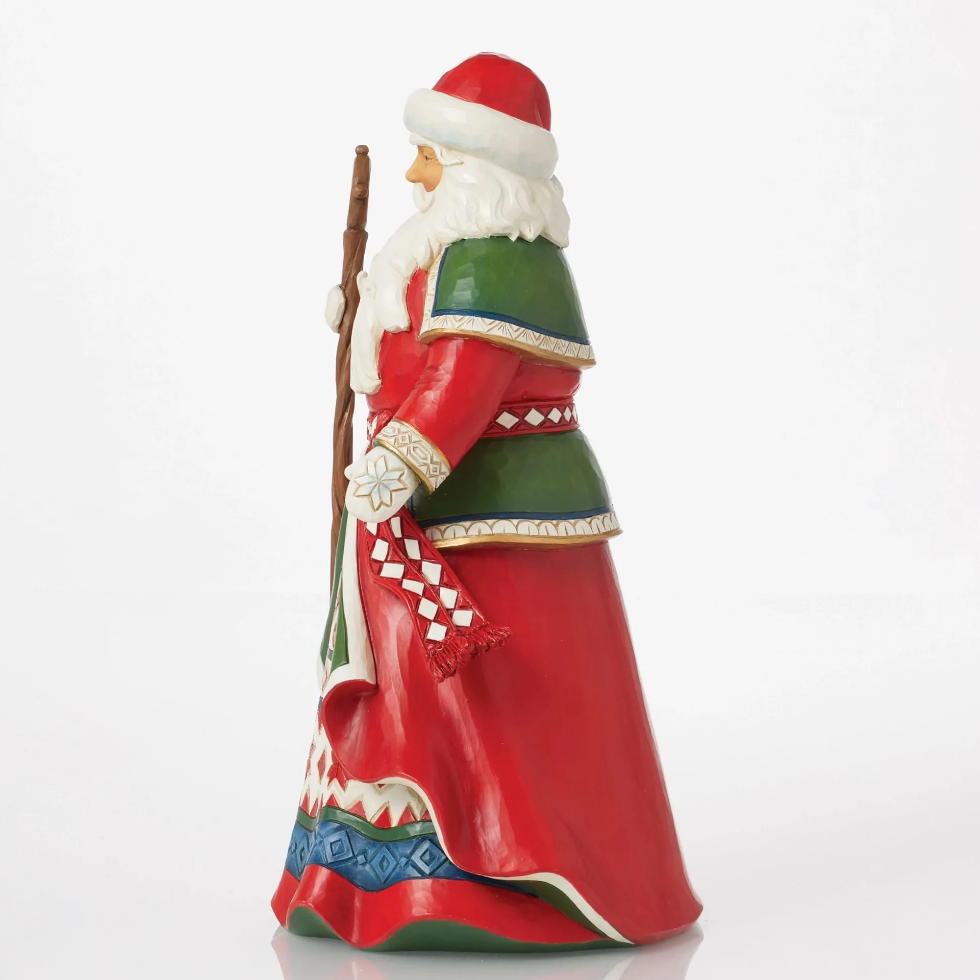 Cheap Enesco Gift Lapland Santa with Staff