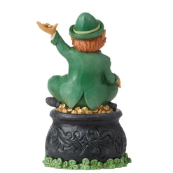 Fashion Enesco Gift Leprechaun On Pot of Gold