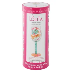 Store Enesco Gift Life At TheBeach Wine Glass