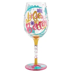 Cheap Enesco Gift Life When Retired Wine Glass