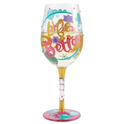 Cheap Enesco Gift Life When Retired Wine Glass