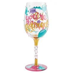 Cheap Enesco Gift Life When Retired Wine Glass