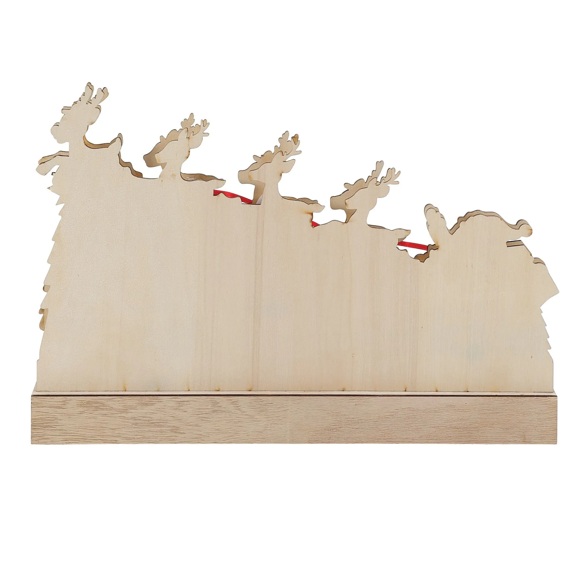 Store Department 56 Lit Rudolph Sleigh Decor