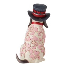 Shop Enesco Gift Love Themed Dog with Top Hat