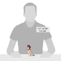 Shop Enesco Gift Love Themed Dog with Top Hat