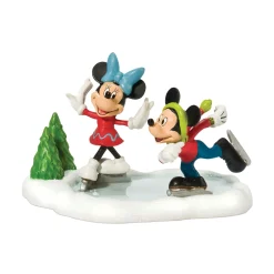 Clearance Department 56 Mickey & Minnie Go Skating