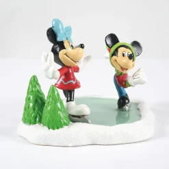 Clearance Department 56 Mickey & Minnie Go Skating