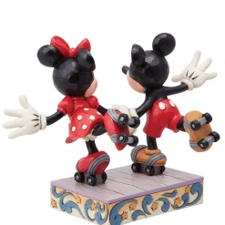 Outlet Enesco Gift Mickey & Minnie Roller Skating