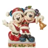 Discount Enesco Gift Mickey & Minnie Santas