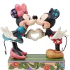 Hot Enesco Gift Mickey & Minnie w/ Heart Hands