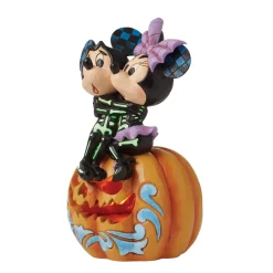 Shop Enesco Gift Mickey&Minnie Scared Skeletons