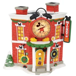 Hot Department 56 Mickey's Alarm Clock Shop