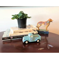 Shop Enesco Gift Mini Blue Pickup Truck