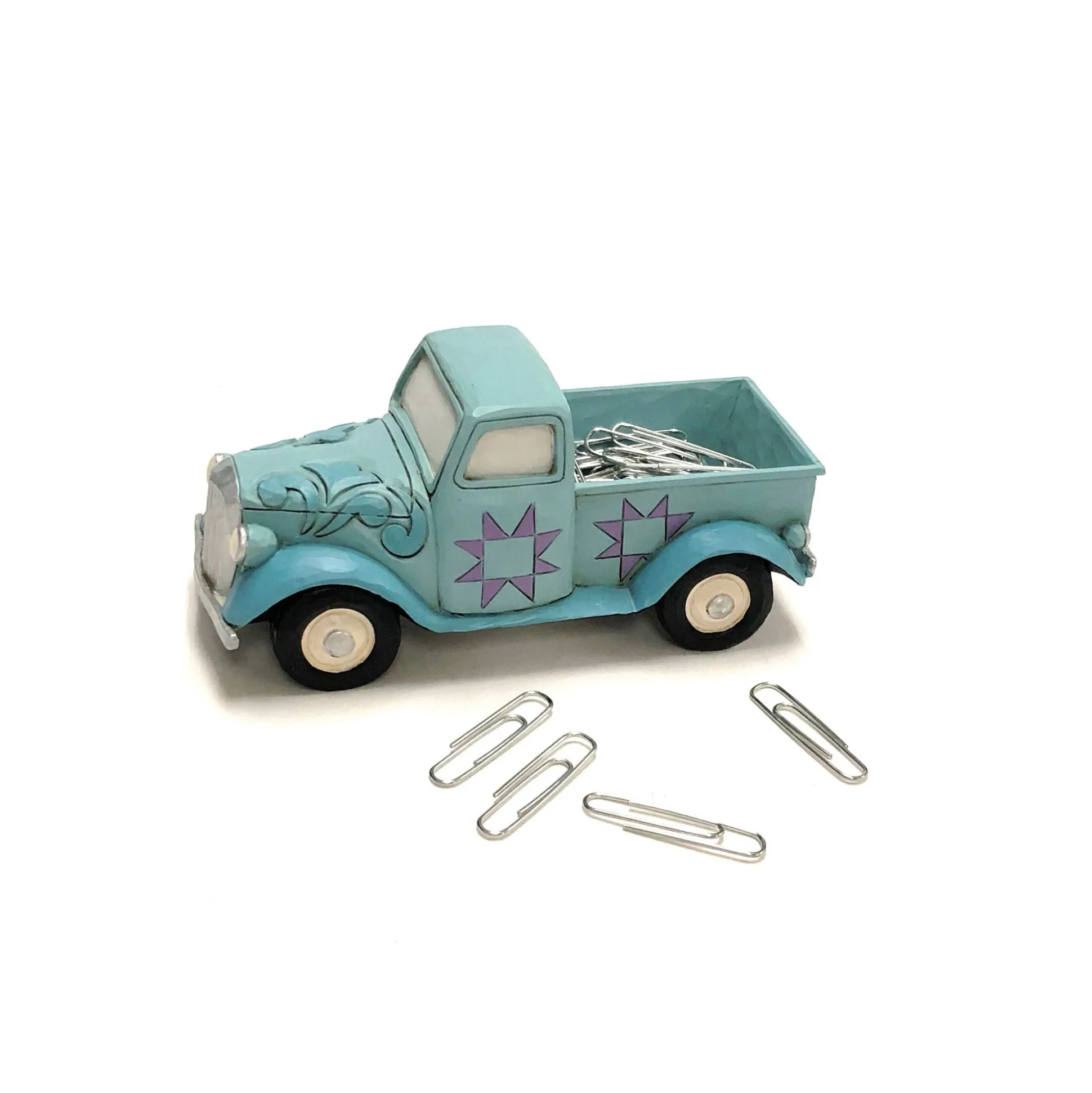 Shop Enesco Gift Mini Blue Pickup Truck