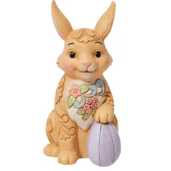 Clearance Enesco Gift Mini Easter Bunny Floral