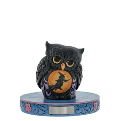 Best Sale Enesco Gift Mini Halloween Owl with Scene