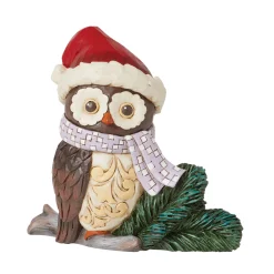 Cheap Enesco Gift Mini Owl with Santa Hat Fig