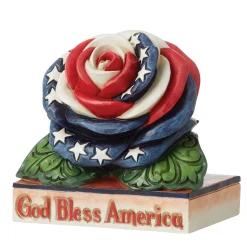Flash Sale Enesco Gift Mini Patriotic Rose