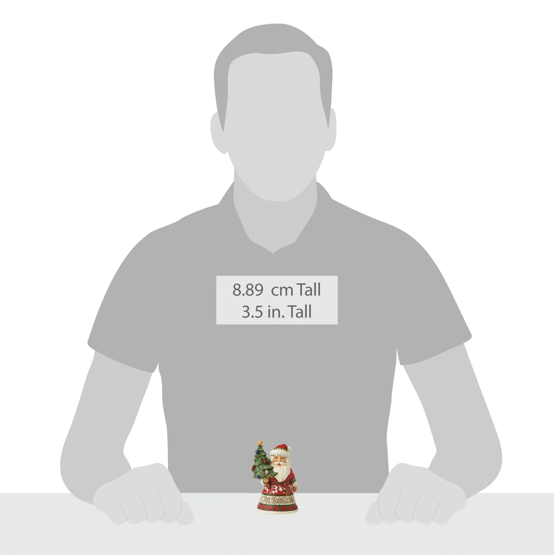 Fashion Enesco Gift Mini Santa Holding Tree