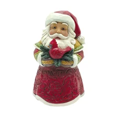 Cheap Enesco Gift Mini Santa with Cardinal